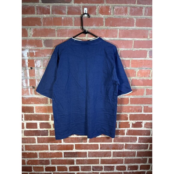 Vintage 90s 1991 Penn State Shirt Nittany Lions Blue PSU College NCAA Adult XL - Picture 6 of 6